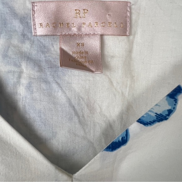 Rachel Parcell Smocked Puff Sleeve Floral Top - Picture 4 of 6